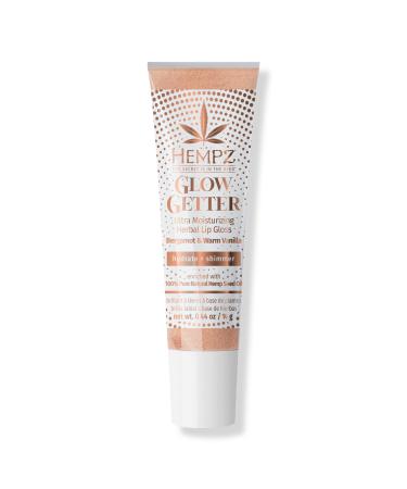Hempz Glow Getter Herbal Lip Gloss with Shimmer 0.44 oz