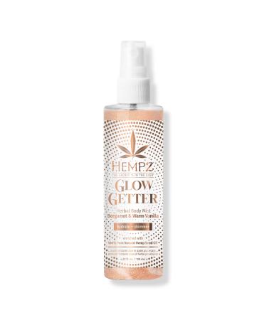 Hempz Glow Getter Herbal Body Mist with Shimmer 4.22 oz