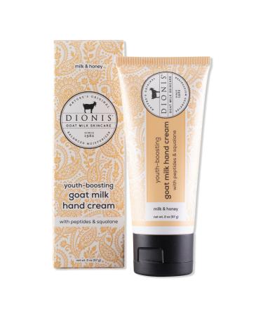 Dionis Milk & Honey Youth Boosting Goat Milk Hand Cream 2 oz