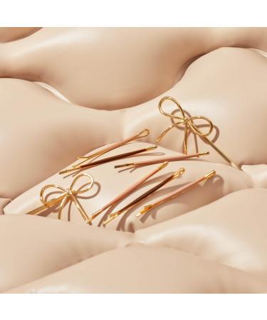 Discover Kitsch Metal Enamel Puffy & Bow Bobby Pins 8 ct - Elevate Your Style Instantly! - Buy Online on GoSupps.com