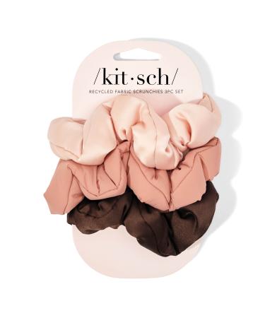 Kitsch Recycled Fabric Puffy Scrunchies 3 ct - Transform Your Style with the Best Innovation Today! - Buy Online on GoSupps.com