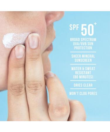 Discover BLUE LIZARD AUSTRALIAN SUNSCREEN Sheer Mineral Sunscreen Lotion for Face SPF 50+ 1.7 oz - Elevate Your Style Instantly! - Buy Online on GoSupps.com