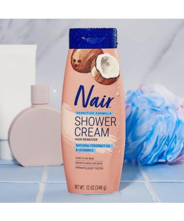 Nair Shower Cream Hair Remover Sensitive Formula 12.0 oz - Discover Premium Quality Shop now! - Buy Online on GoSupps.com