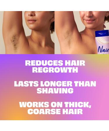 Nair Shower Cream Hair Remover with Moroccan Argan Oil 12.0 oz - Transform Your Style with the Best Innovation Today! - Buy Online on GoSupps.com