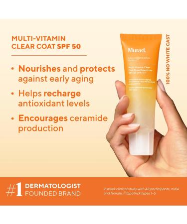 Discover Murad Multi-Vitamin Clear Coat SPF 50 1.7 oz - Elevate Your Style Instantly! - Buy Online on GoSupps.com