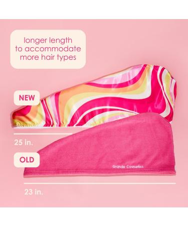 Grande Cosmetics GrandeHAIR Satin and Microfiber Towel 1 ct - Discover Premium Quality Shop now! - Buy Online on GoSupps.com