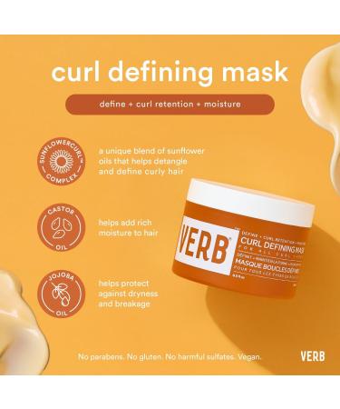 Discover Verb Curl Defining Mask for Waves, Curls, and Coils 6.5 oz - Elevate Your Style Instantly! - Buy Online on GoSupps.com
