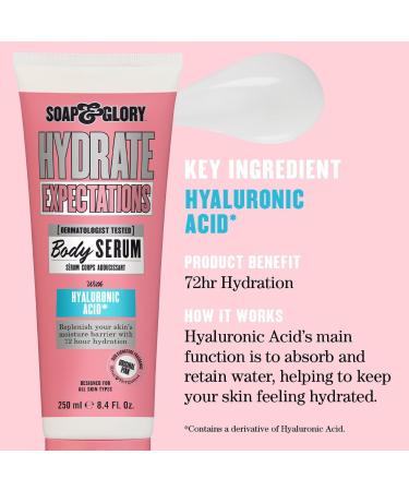 Soap & Glory HYDRATE EXPECTATIONS Softening Body Serum 8.4 oz - Transform Your Style with the Best Innovation Today! - Buy Online on GoSupps.com