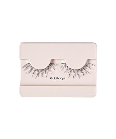 Kiss The New Natural Glue-On Lashes, Gold Hoops 1 pair - Transform Your Style with the Best Innovation Today! - Buy Online on GoSupps.com
