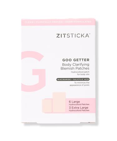 ZitSticka GOO GETTER Body Clarifying Blemish Patches 9 ct