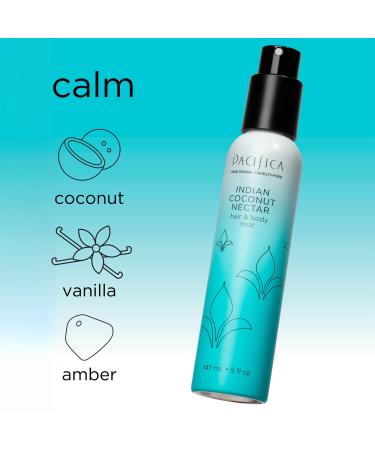 Pacifica Indian Coconut Nectar Hair & Body Mist 5 oz - Transform Your Style with the Best Innovation Today! - Buy Online on GoSupps.com