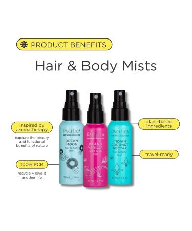 Pacifica Take Me There Mini Hair & Body Mist Set 3 ct - Transform Your Style with the Best Innovation Today! - Buy Online on GoSupps.com