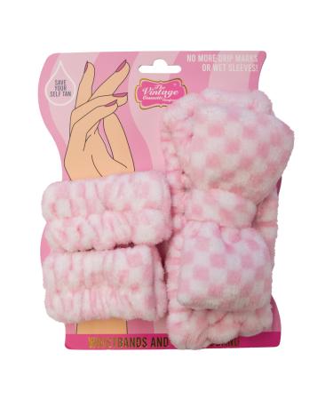 The Vintage Cosmetic Company Spa Headband and Wrist Cuff Set - Transform Your Style with the Best Innovation Today! - Buy Online on GoSupps.com