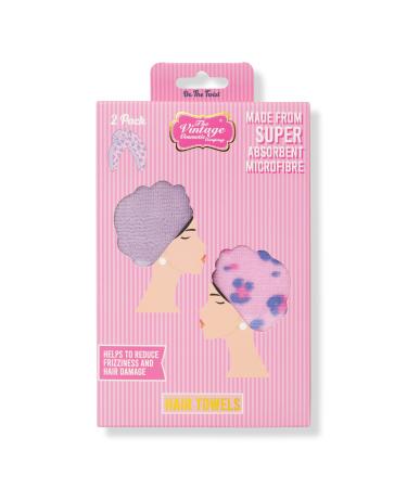 The Vintage Cosmetic Company Hair Turban Duo Pack
