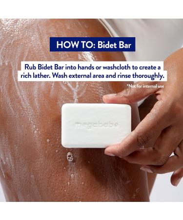 Discover megababe Bidet Bar pH Balanced Feminine Cleansing Bar 3.5 oz - Elevate Your Style Instantly! - Buy Online on GoSupps.com