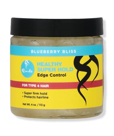 CURLS Blueberry Bliss Healthy Super Hold Edge Control 4.0 oz
