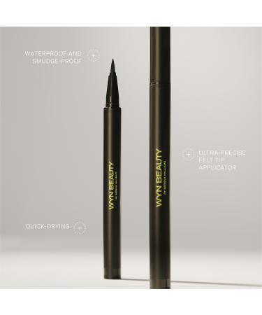 Discover WYN BEAUTY Glideline Waterproof Liquid Eyeliner FOCUS BLACK - Elevate Your Style Instantly! - Buy Online on GoSupps.com