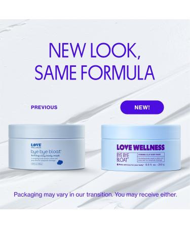 Love Wellness Bye Bye Bloat Firming Clay Body Mask 8.8 oz - Discover Premium Quality Shop now! - Buy Online on GoSupps.com