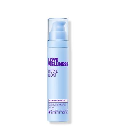 Love Wellness Bye Bye Bloat Detoxifying Body Oil 3.38 oz
