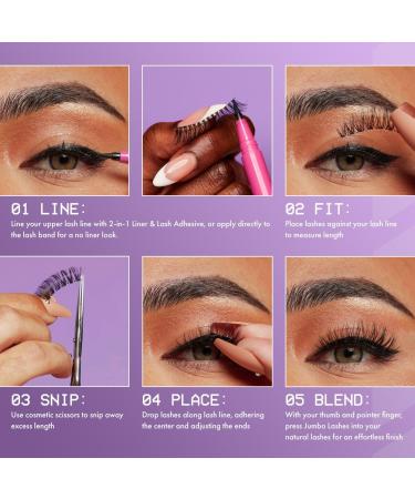 NYX Professional Makeup Jumbo Lash Volumizing False Lash - Major Spikes 1 ct - Transform Your Style with the Best Innovation Today! - Buy Online on GoSupps.com