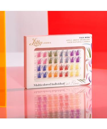 Lilly Lashes Multicolored Individual Faux Mink Lash Flares - Discover Premium Quality Shop now! - Buy Online on GoSupps.com