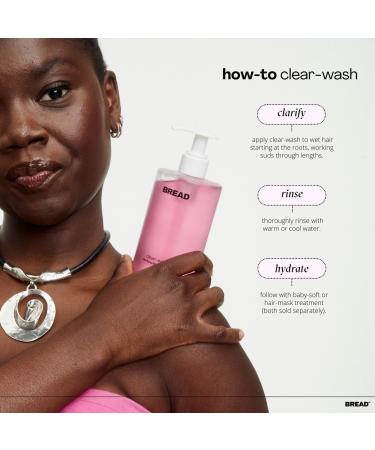 BREAD BEAUTY SUPPLY Clear-Wash: Clarifying Detox Shampoo 10.4 oz - Discover Premium Quality Shop now! - Buy Online on GoSupps.com