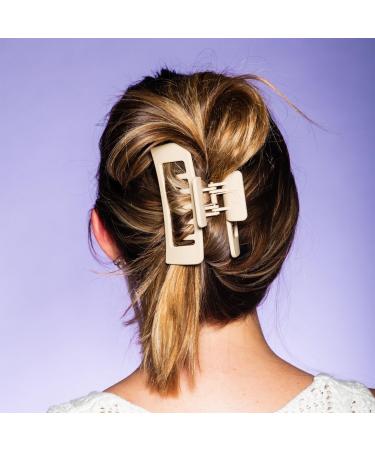 Discover GIMME beauty Thick Hair Double Teeth Rectangle Claw Clip - Elevate Your Style Instantly! - Buy Online on GoSupps.com