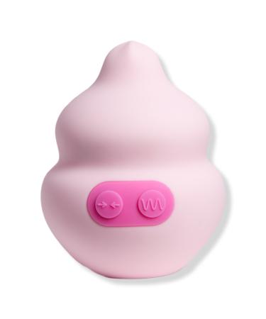 Unbound Squish Squeeze Responsive Vibrator Quartz/Cerise
