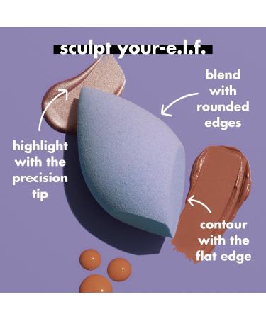 e.l.f. Cosmetics Precision Sculpting Sponge 1 ct - Transform Your Style with the Best Innovation Today! - Buy Online on GoSupps.com