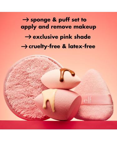 e.l.f. Cosmetics Sponge On, Sponge Off Kit 4 ct - Discover Premium Quality Shop now! - Buy Online on GoSupps.com