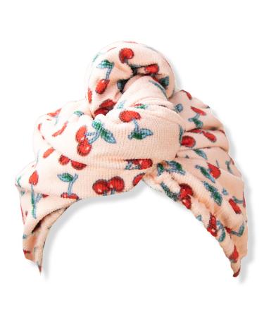 The Vintage Cosmetic Company Hair Turban Cherry Print