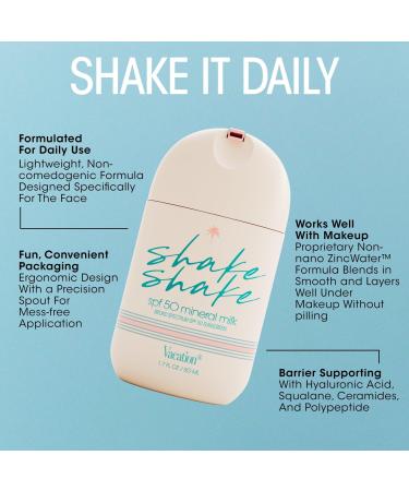 Vacation Shake Shake SPF 50 Mineral Milk Face Sunscreen 1.7 oz - Discover Premium Quality Shop now! - Buy Online on GoSupps.com