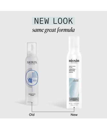Nioxin Volumizing + Thickening Mousse 6.7 oz - Transform Your Style with the Best Innovation Today! - Buy Online on GoSupps.com