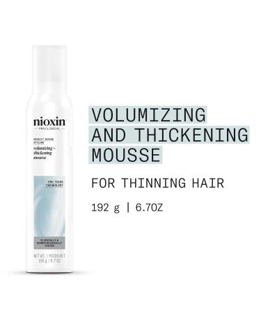 Nioxin Volumizing + Thickening Mousse 6.7 oz - Transform Your Style with the Best Innovation Today! - Buy Online on GoSupps.com