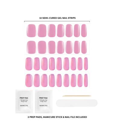 Discover Dashing Diva Faux Pink Glaze Semi-Cured Gel Art - Elevate Your Style Instantly! - Buy Online on GoSupps.com