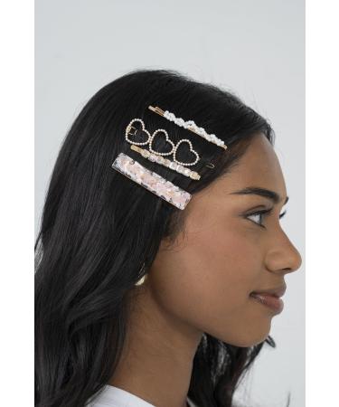 Locks & Mane 'The Carol' 3 Hearts Barrette Set - Discover Premium Quality Shop now! - Buy Online on GoSupps.com
