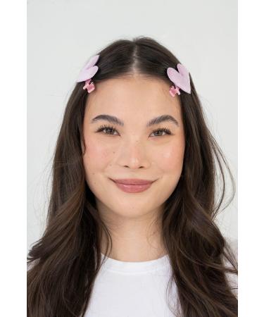 Locks & Mane 'The Izzy' Velvet Heart GRWM Barrette Set - Discover Premium Quality Shop now! - Buy Online on GoSupps.com