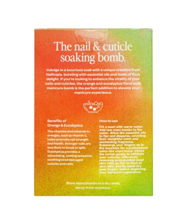 Discover Nailtopia Fizzing Orange & Eucalyptus Mani Bomb 1.69 oz - Elevate Your Style Instantly! - Buy Online on GoSupps.com