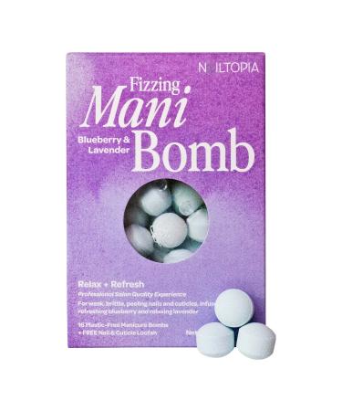 Discover Nailtopia Fizzing Blueberry & Lavender Mani Bomb 1.69 oz - Elevate Your Style Instantly! - Buy Online on GoSupps.com