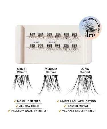 Velour Lashes Velour-Xtensions Self-Stick Soft & Wispy Lash Clusters - Transform Your Style with the Best Innovation Today! - Buy Online on GoSupps.com