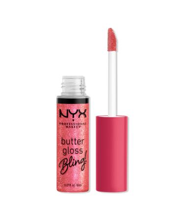 NYX Professional Makeup Butter Gloss Bling Non-Sticky Lip Gloss She Got Money 0.27 oz