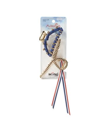 Discover ScÃ¼nci Nautie Metal Claw Clips 2 ct - Elevate Your Style Instantly! - Buy Online on GoSupps.com
