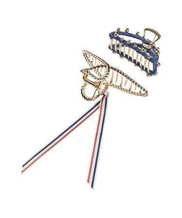 Discover ScÃ¼nci Nautie Metal Claw Clips 2 ct - Elevate Your Style Instantly! - Buy Online on GoSupps.com