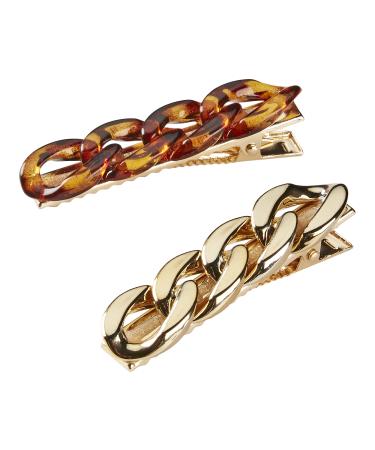 ScÃ¼nci Nautie Chain-Link Salon Clips 2 ct - Transform Your Style with the Best Innovation Today! - Buy Online on GoSupps.com