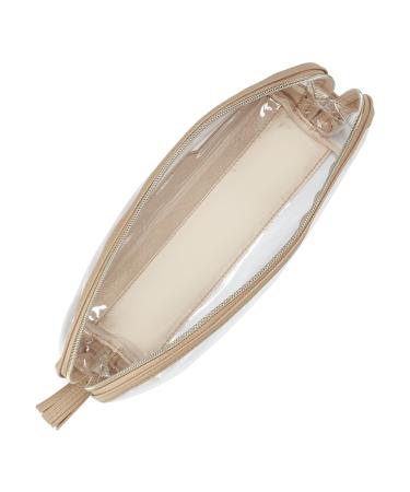 Tartan + Twine Tan Large Round Clutch - Transform Your Style with the Best Innovation Today! - Buy Online on GoSupps.com