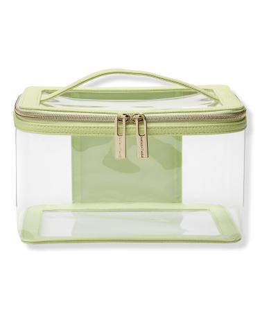 Tartan + Twine Lime Green Train Case