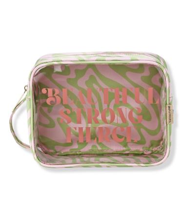 Tartan + Twine Pink & Green "Beautiful Strong Fierce" Organizer