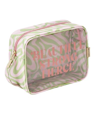 Tartan + Twine Pink & Green "Beautiful Strong Fierce" Organizer - Transform Your Style with the Best Innovation Today! - Buy Online on GoSupps.com