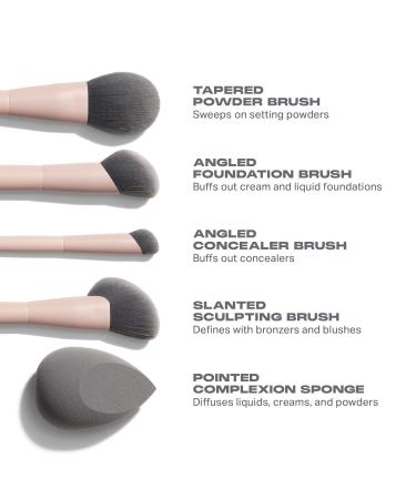 Morphe Face Shaping Essentials Bamboo & Charcoal-Infused Face Brush Set - Transform Your Style with the Best Innovation Today! - Buy Online on GoSupps.com