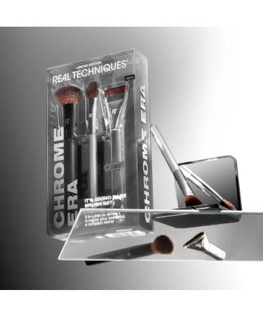 Real Techniques Chrome Era It's Giving Base Makeup Brush Set - Transform Your Style with the Best Innovation Today! - Buy Online on GoSupps.com